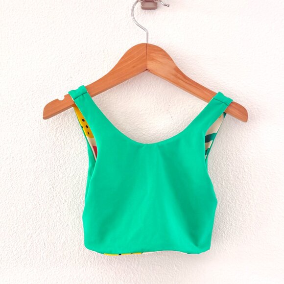 Reversible Lemon and Green Bikini - Picture 5 of 7